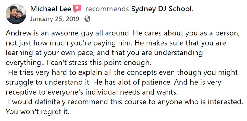 Facebook Testimonail Image